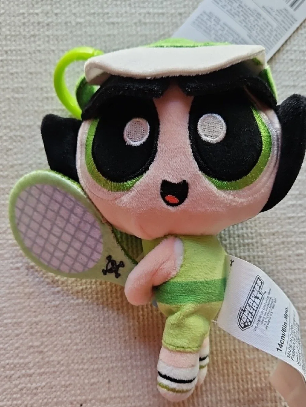 POWERPUFF GIRLS TENNIS BAG CHARM
